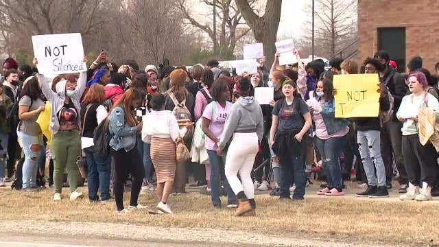 Hundreds of Homewood-Flossmoor students stage walkout over alleged sexual assault, harassment claims