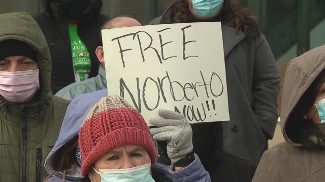 Norberto Navarro case: Supporters of jailed immigrant call for his immediate release