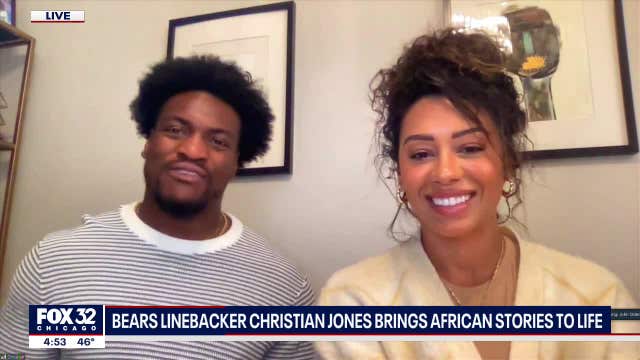 Chicago Bears linebacker, wife bring African stories to life through comic books, short films