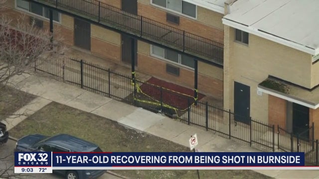 Chicago police question person of interest after 11-year-old is shot in the leg