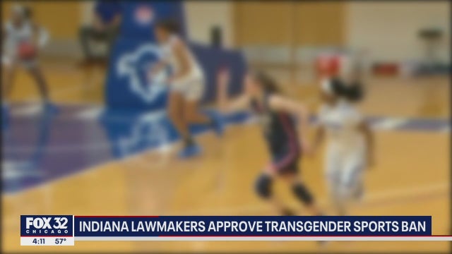 Indiana lawmakers approve transgender sports ban in schools