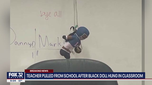 CPS removes teacher who hung Black doll from cord in classroom