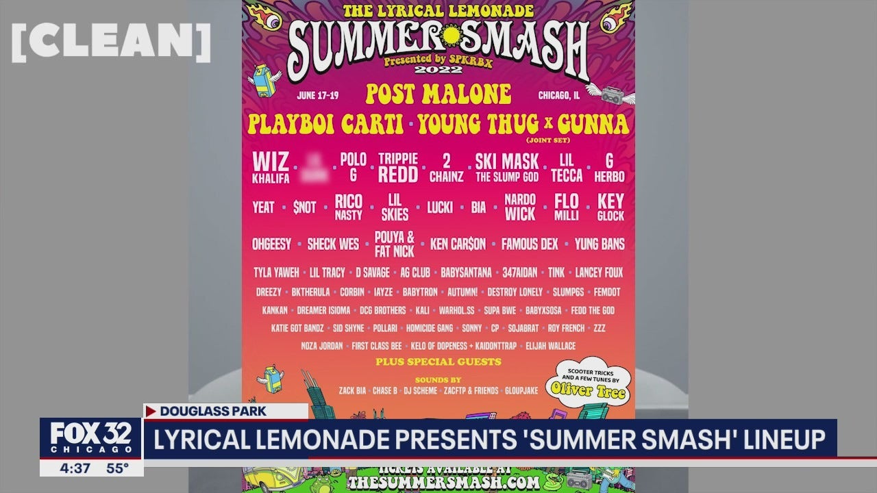 Summer Smash Lineup released for 2022 music fest includes Post Malone