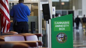 'Cannabis amnesty boxes' rarely used to ditch weed at Chicago airports, records show