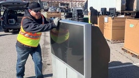 Aurora residents recycle 20 tons of old electronics ahead of Earth Day