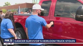 Teen's truck gifted to him by Make-A-Wish Foundation stolen in Bedford Park