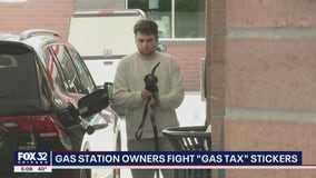 Gas station owners threatening to go to court to block Illinois from posting a notice on fuel pumps