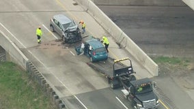 Wrong way driver killed, man injured in crash on Indiana Toll Road