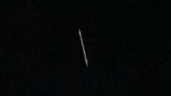 Strange light seen streaking across Chicago sky Thursday night explained