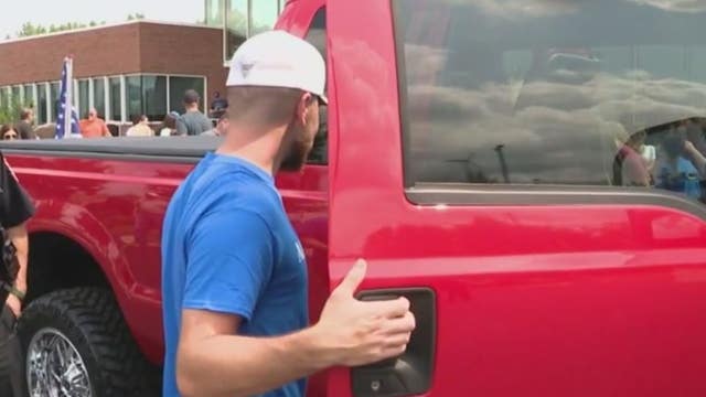 Alsip cancer survivor's truck stolen over the weekend located in Chicago's Englewood neighborhood