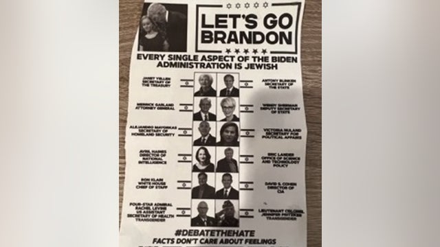 Antisemitic hate speech flyers found in Highland Park on Yom HaShoah