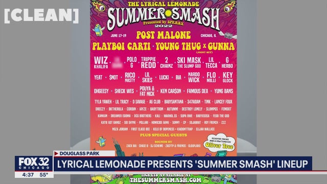 Summer Smash: Lineup released for 2022 music fest includes Post Malone, Young Thug