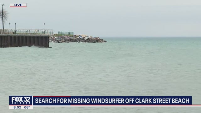 Coast Guard searching for missing kite surfer in Lake Michigan near Evanston