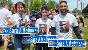 Aurora renames street after fallen Marine Corporal Sara Medina