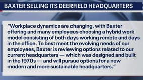 Baxter selling Deerfield headquarters, looking to downsize