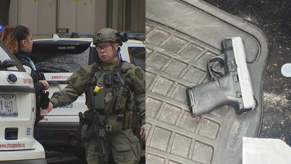 ‘Get out or I’ll shoot you’: Carjacker leads Chicago police on chase prompting university lockdown