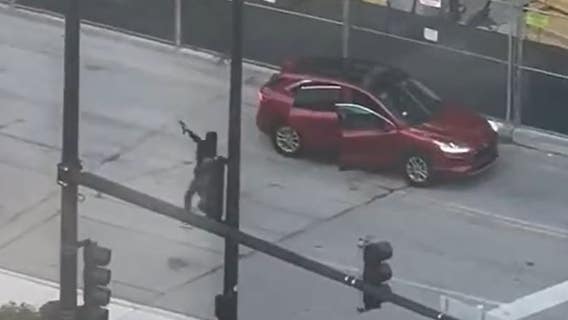 Dozens of shots fired in broad daylight blocks away from new Chicago casino site, video shows