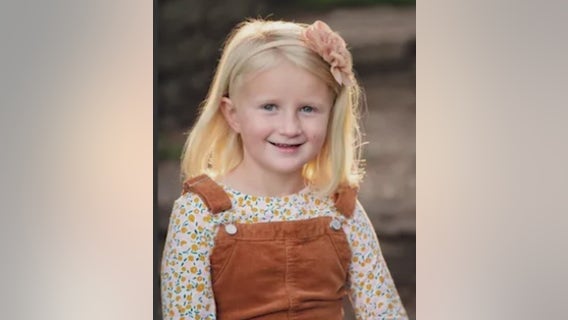 6-year-old girl battling brain cancer receives money raised by Oak Forest High School students