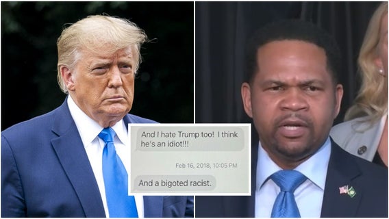 Irvin allegedly called Trump 'bigoted racist' and 'idiot' in text messages: report