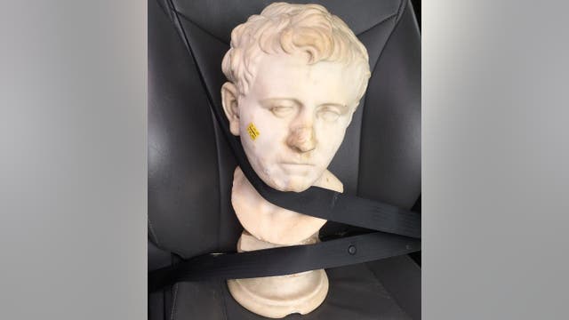 Roman bust looted in WWII sold at Texas Goodwill store for $35