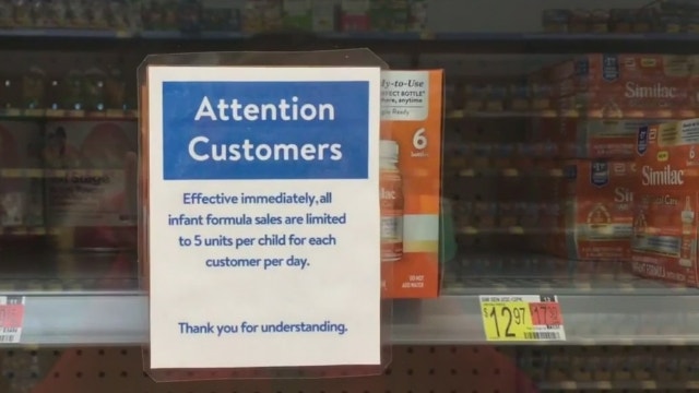Illinois families scrambling due to nationwide baby formula shortage