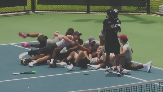 UChicago Men's Tennis team wins NCAA National Championship