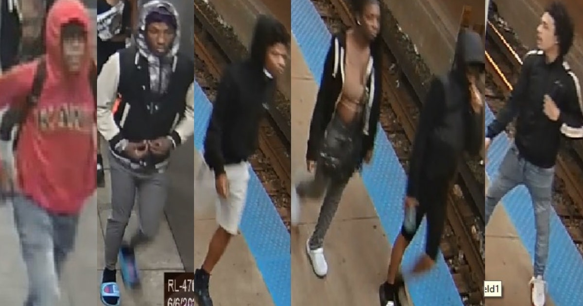 6 people wanted in beating, robbery at CTA Red Line station: police ...