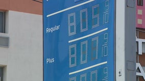 National gas prices near $5 but closing in on $8 in various counties