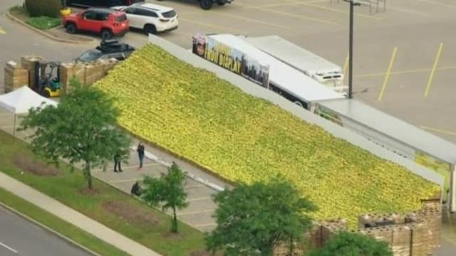 Totally bananas: Jewel-Osco, Fresh Del Monte attempt to break record for World's Largest Fruit Display