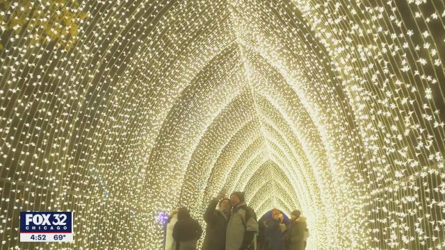Chicago Botanic Garden already preparing for Christmas light show