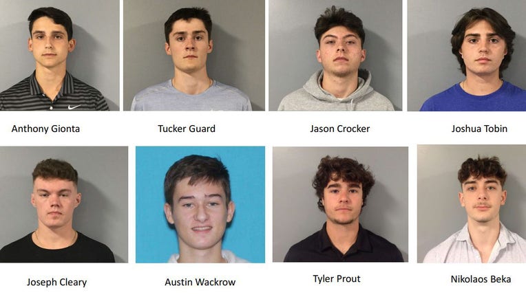 Fraternity members arrested