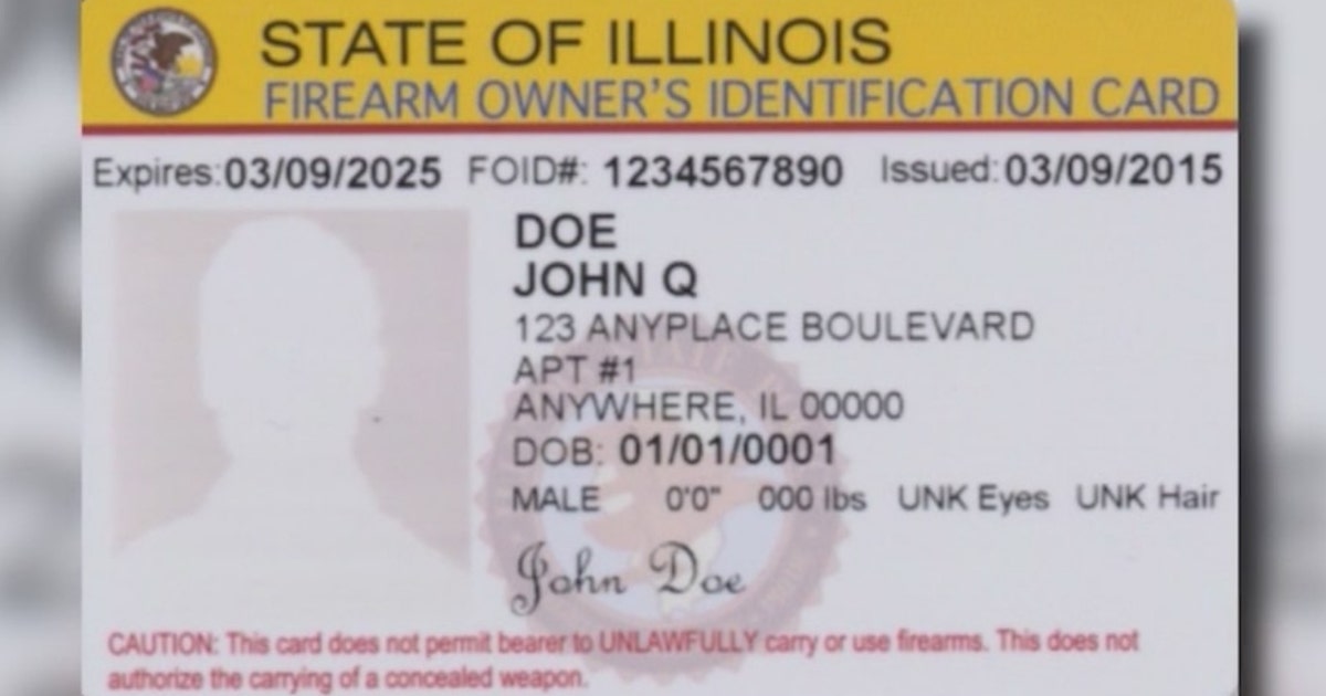 Foid Terminated Illinois State Police file emergency rule change to close FOID card ...