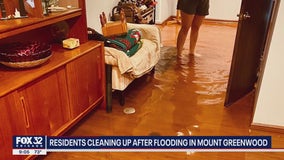 Mount Greenwood residents clean up after basements flood with up to 12 inches of water