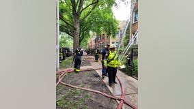 Chicago firefighter, woman injured in Uptown fire