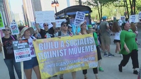 Chicago abortion protests: Pro-choice, pro-life demonstrators march downtown