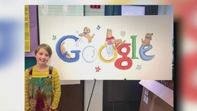 Illinois girl advances in 'Doodle for Google' competition — how to help her win