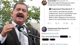 Illinois Democratic Rep. Chuy García lashes out at Twitter user with profanity, offensive term