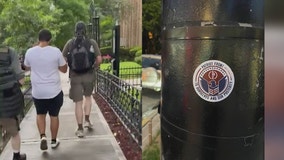 Lincoln Park residents chase away 3 men seen putting up white supremacist stickers