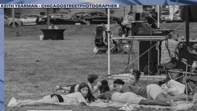 Photo captures families taking cover at Columbus Park on Chicago's West Side after shots fired