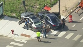 3 arrested after man carjacked, suspects crash vehicle on Chicago's West Side