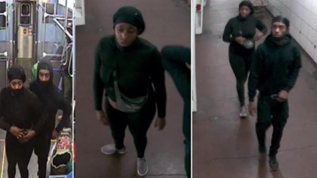 Chicago police looking for man and woman wanted for armed robbery on CTA train in the Loop