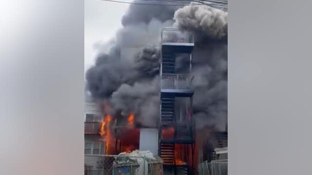 Fire reported at building in West Town