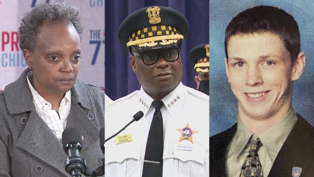 Fiancée of Chicago cop paralyzed in shooting rips into Lightfoot, Police Supt. Brown: 'Do something!'