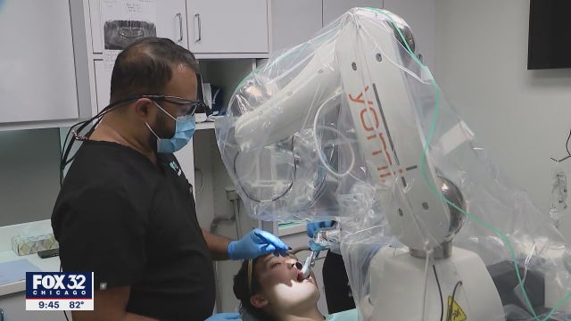 Robot surgeon makes Chicago area dental procedures faster, less invasive