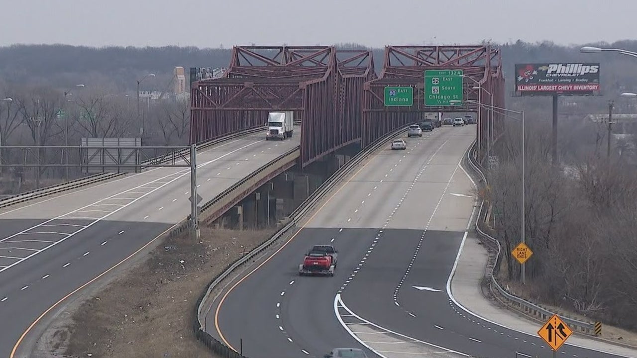 Traffic Alert Upcoming I 80 Construction In Joliet To Reduce Lanes   I 80 