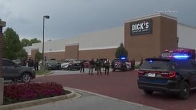 Robbery suspect shot outside Dick's Sporting Goods in Schererville; 3 suspects taken into custody
