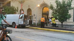 Two people hospitalized after apartment fire on Chicago's Near North Side