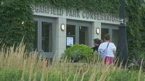 Girl, 13, critically injured after being struck by lightning near Garfield Park Conservatory