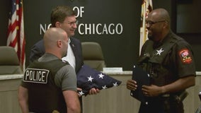 North Chicago honors officers who responded to Highland Park mass shooting