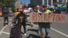 Chicagoans protesting conversion of Weiss Hospital to apartment complex removed in Uptown